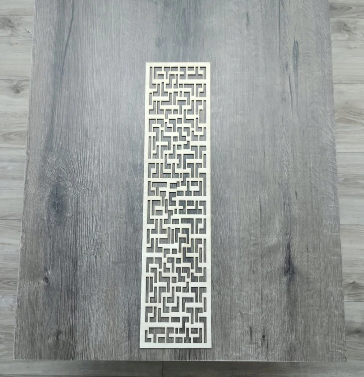 59 x 14  cm wzór 113 gr.3mm Panel ażurowy