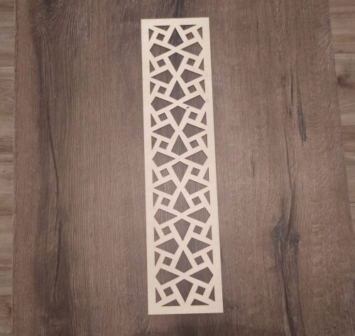 59 x 14  cm wzór 65 gr.3mm Panel ażurowy