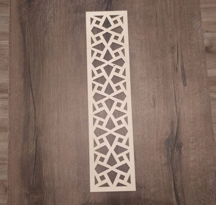 59 x 14  cm wzór 65 gr.3mm Panel ażurowy