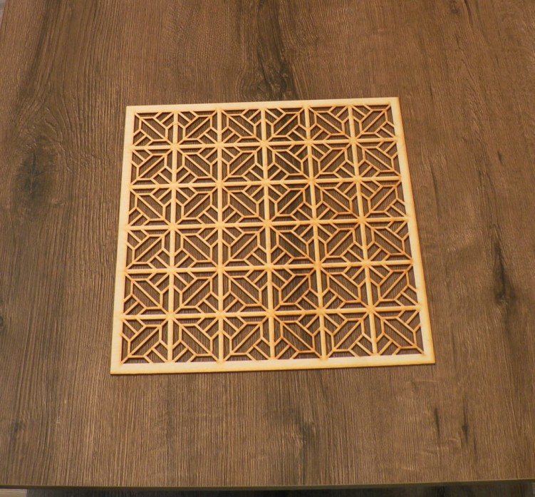 30x30  cm wzór 98 gr.3mm Panel ażurowy