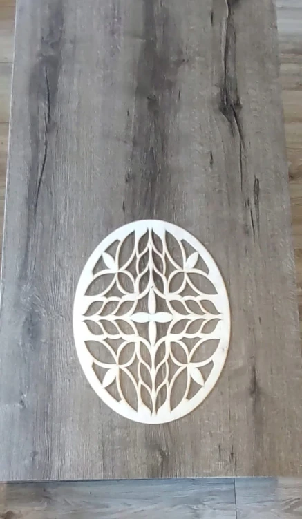 45x34 cm wzór 9 gr.3mm Mandala ażurowa