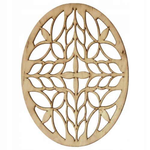 30x24cm wzór 9 gr.3mm Mandala ażurowa