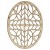 15x12 cm wzór 9 gr.3mm Mandala ażurowa