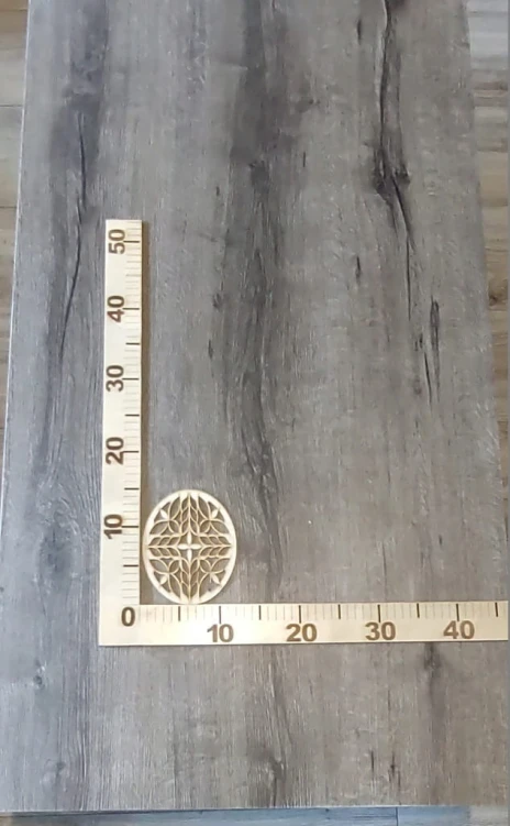 15x12 cm wzór 9 gr.3mm Mandala ażurowa