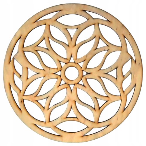 35 cm wzór 12 gr.3mm Mandala ażurowa