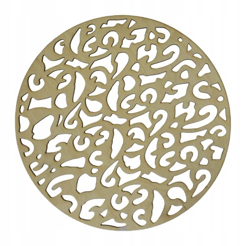 20 cm wzór 4 gr.3mm Mandala ażurowa