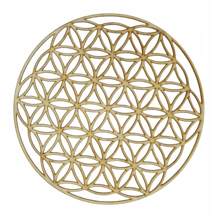 20 cm wzór 7 gr.3mm Mandala ażurowa