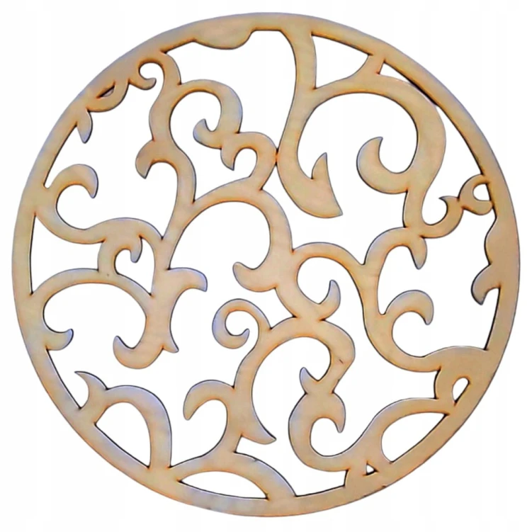 20 cm wzór 10 gr.3mm Mandala ażurowa
