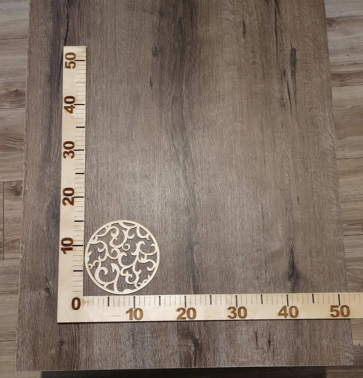 20 cm wzór 10 gr.3mm Mandala ażurowa