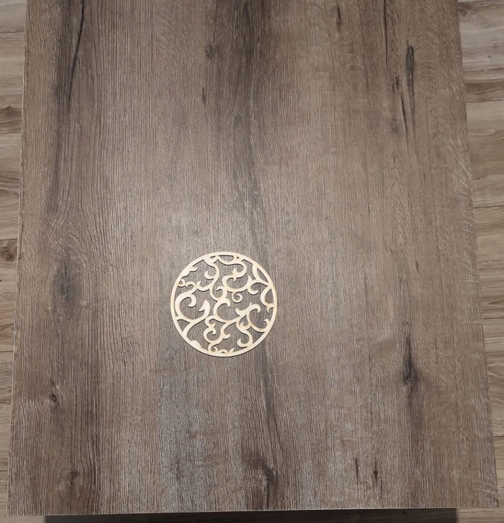 20 cm wzór 10 gr.3mm Mandala ażurowa