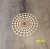 20 cm wzór 2 gr.3mm Mandala ażurowa