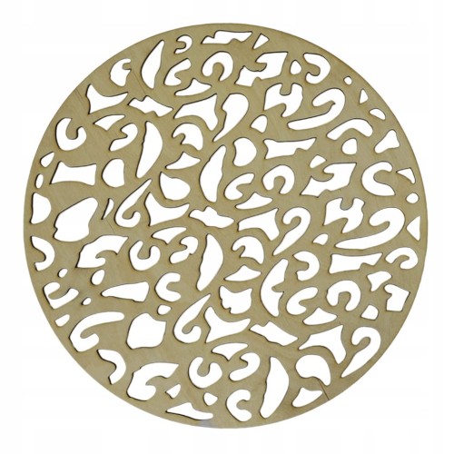 30 cm wzór 4 gr.3mm Mandala ażurowa
