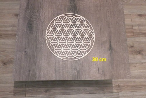 30 cm wzór 7 gr.3mm Mandala ażurowa Kwiat życia