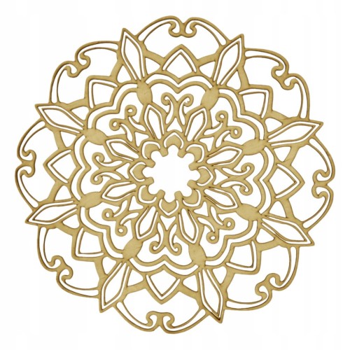 30 cm wzór 3 gr.3mm Mandala ażurowa