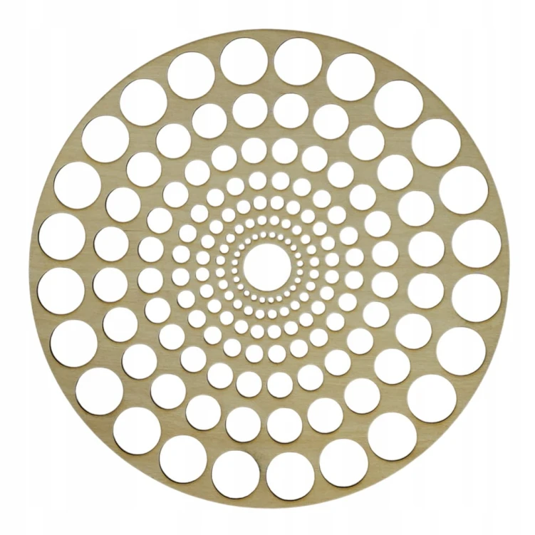 30 cm wzór 2 gr.3mm Mandala ażurowa