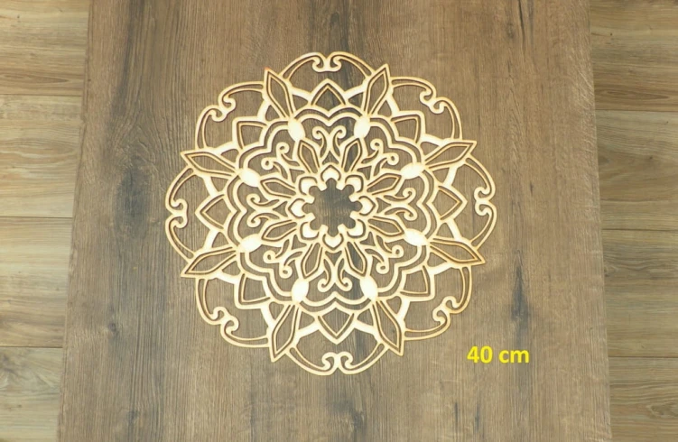 40 cm wzór 3 gr.5mm Mandala ażurowa