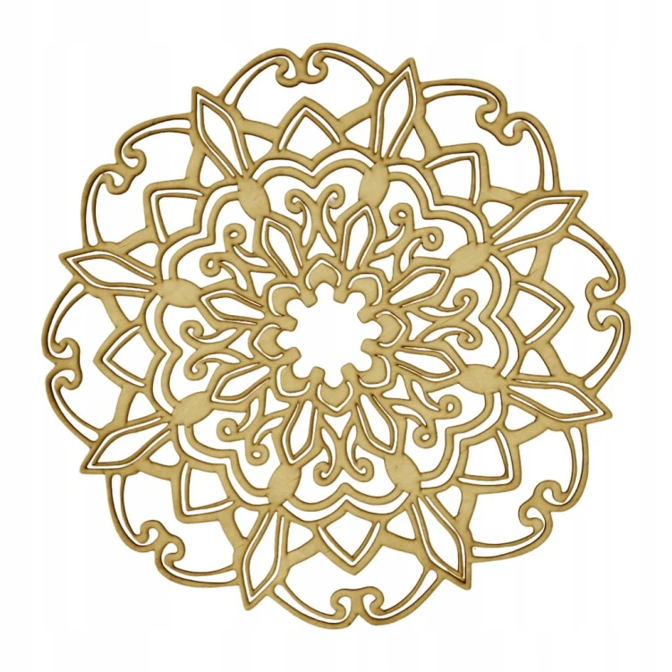 40 cm wzór 3 gr.3mm Mandala ażurowa