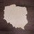 50 cm gr.3mm Mapa POLSKI Kontur