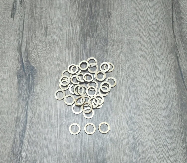 3 cm gr.5mm rant 0,5cm Zestaw obręczy 100szt.