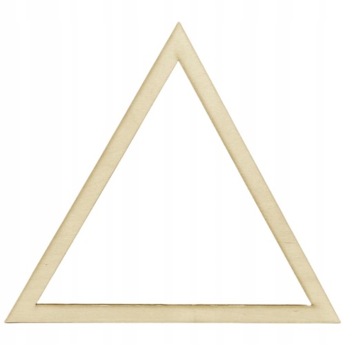 18,5 cm gr.3mm rant 1cm Trójkąt obręcz