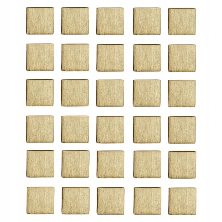 2 cm gr.3mm Kwadrat pełny 30szt.