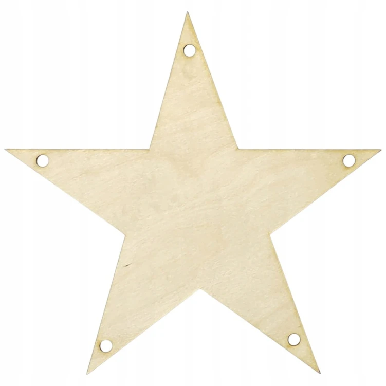 25 cm gr.3mm wzór 254 Gwiazda Zawieszka