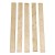 Listewki drewniane Mieszadełko 1,6x20cm Patyczki Listwy gr. 3mm 5szt