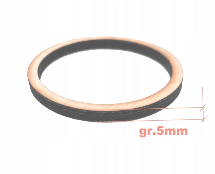8 cm 2 szt Koło Obręcz Drewno Łapacz Snów gr. 5 mm