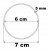7 cm Koła drewniane obręcze do łapacza snów gr.5mm