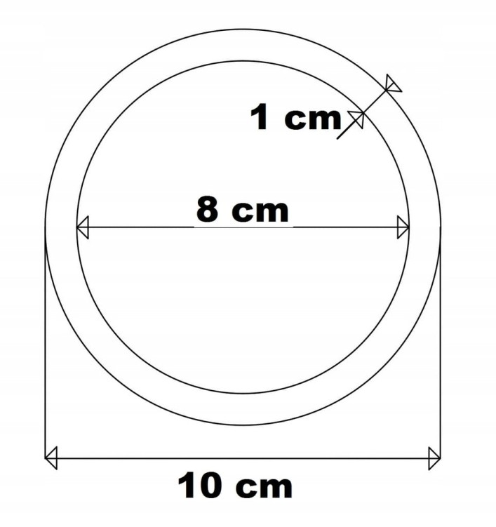 Koło drewniane do łapacza Obręcz ze sklejki 10 cm