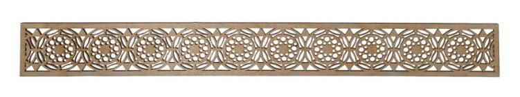 Panele 3d  płyta ażurowa listwa drewniana 89 x 10 cm Na Wymiar gr. 5 mm