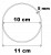 11 cm