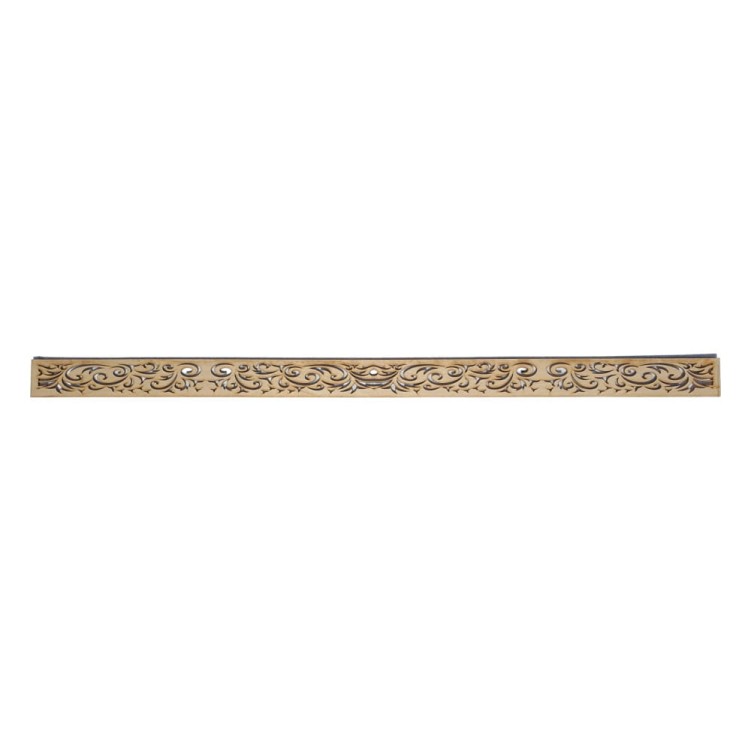 Ażurowe dekoracje ścienne listwa na wymiar 89 x 5 cm na wymiar gr. 5 mm