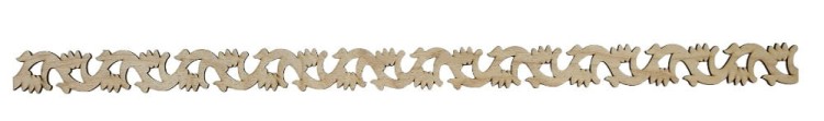 89x5 cm wzor 1154 gr.3mm Listwa ażurowa