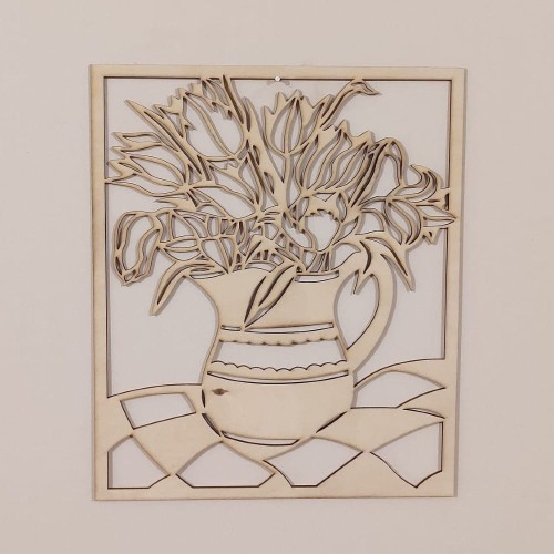 25x30 cm wzór 708 gr.3mm Obraz ażurowy