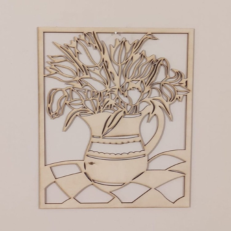 25x30 cm wzór 708 gr.3mm Obraz ażurowy