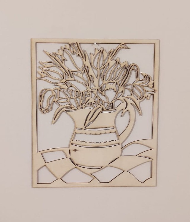 59x79 cm wzór 708 gr.3mm Obraz ażurowy