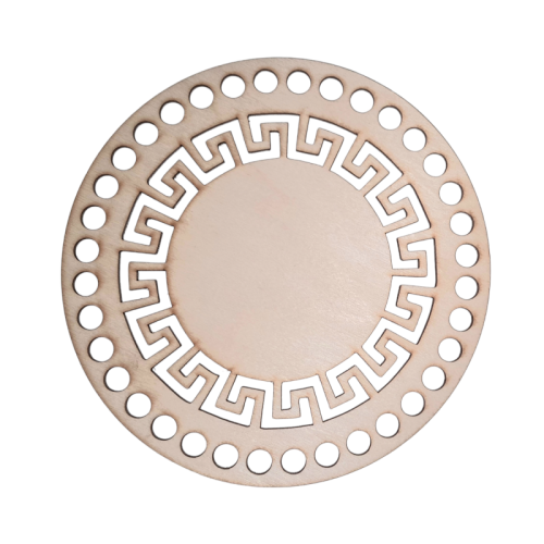 20 cm wzór 15 gr.3mm Mandala ażurowa