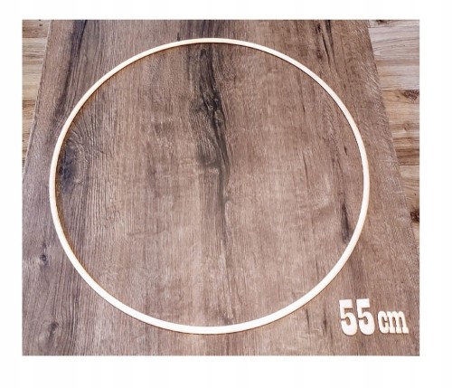 Drewniana obręcz do łapacza snów Koło 55 cm Baza