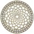 20 cm wzór 14 gr.3mm Mandala ażurowa