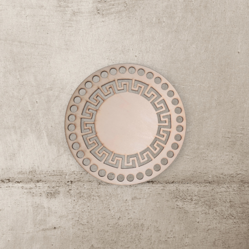 20 cm wzór 15 gr.3mm Mandala ażurowa