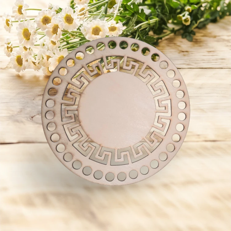 20 cm wzór 15 gr.3mm Mandala ażurowa