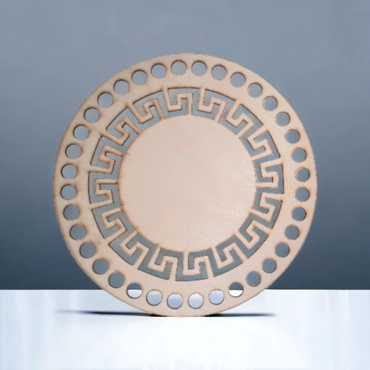 20 cm wzór 15 gr.3mm Mandala ażurowa