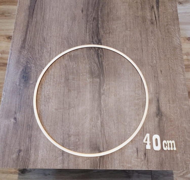 40 cm 1szt KOŁO KOŁA OBRĘCZ Łapacz Snów Makramy
