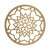 Mandala dekoracja ścienna panel ażurowy 10 cm wzór orientalny 3 mm