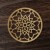 Mandala dekoracja ścienna panel ażurowy 25 cm wzór orientalny 3 mm