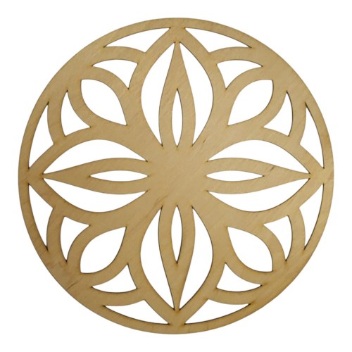 Mandala dekoracyjna panel ozdobny 25 cm wzór boho 3 mm