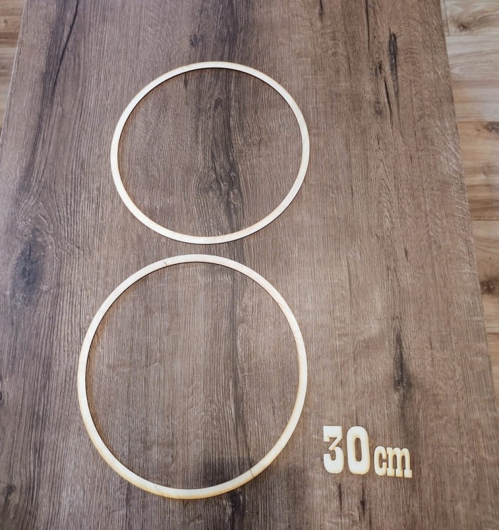 Koło Obręcz baza do łapacza snów, wianków 30 cm