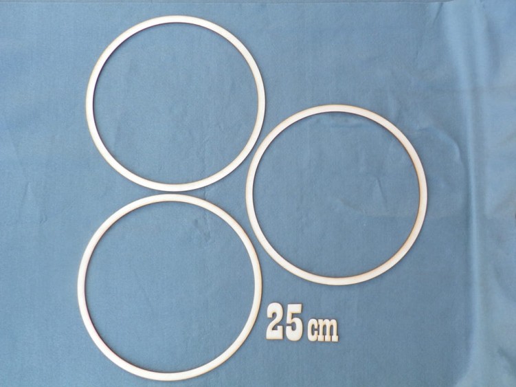 fi 25 cm 1szt. Koło Obręcz Baza do Łapacza, Wianka