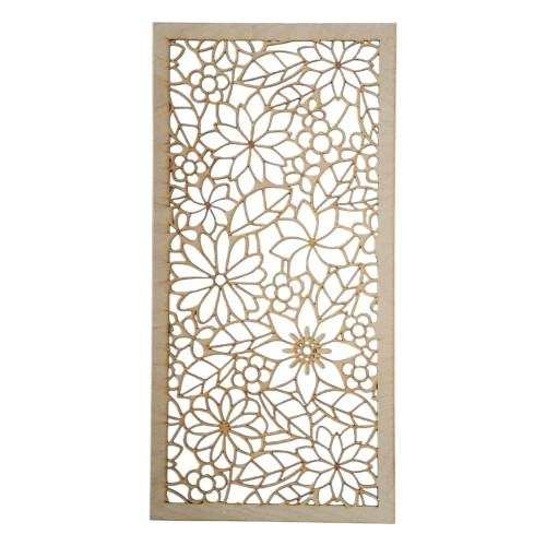 Drewniany panel do aranżacji 29x59cm ażur ze sklejki